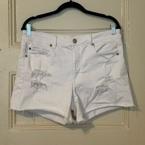 American Eagle Outfitters Ne(x)t Level High-Waisted Denim Short Short